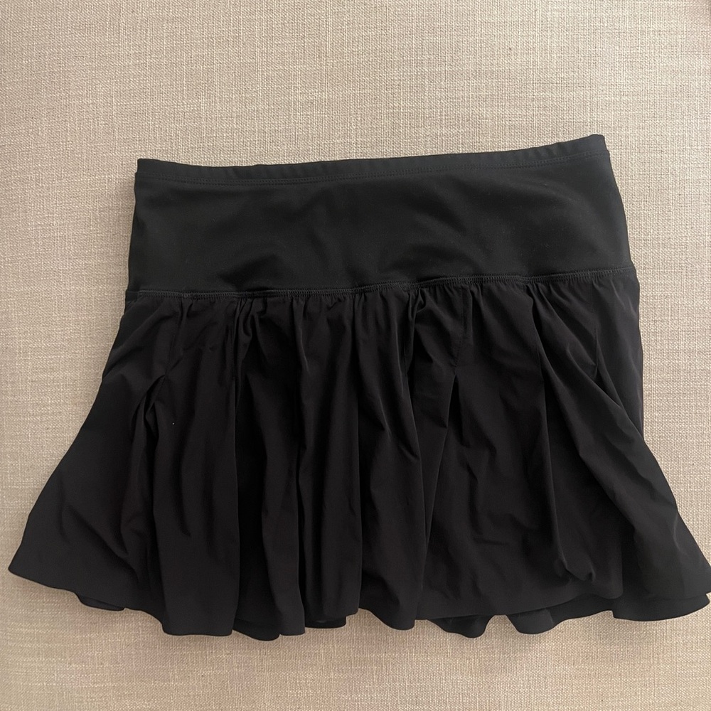 JOYLAB Pleated Skort in Black Size M